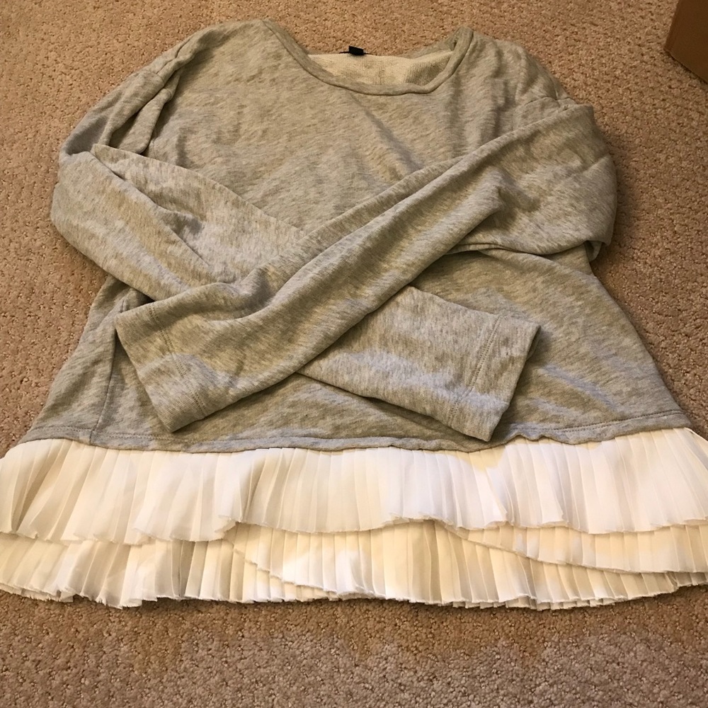 J.Crew Ruffles Sweater